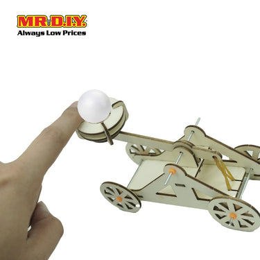 STEM Handmade Science Tinkering Kids Toys Catapult