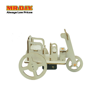 STEM Handmade Science Tinkering Kids Toys Electric Tricycle