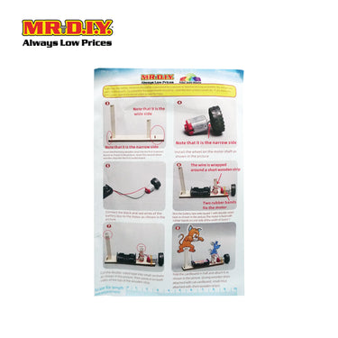 STEM Handmade Science Tinkering Kids Toys Cat and Mouse