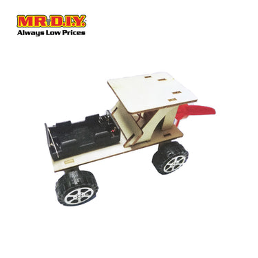 STEM Handmade Science Tinkering Kids Toys Wind Off-Road Vehicle Car