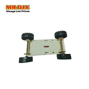 STEM Handmade Science Tinkering Kids Toys Wind Off-Road Vehicle Car