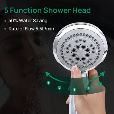 JOMOO 5 Function Hand Shower S02015-2C11-2