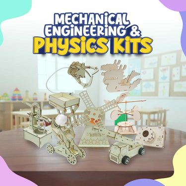 DIY STEM Mechanical Engineering and Physics Kits Bundle