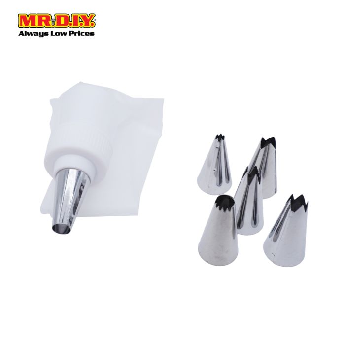 Tomeco 3 Hole 3 Color Icing Piping Bag Nozzles Converter India | Ubuy