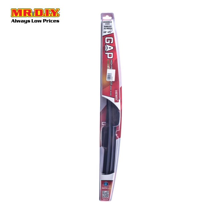 Gap High Performance Wiper Blade For Perodua Axia Nissan Almera 1 Pair Mr Diy