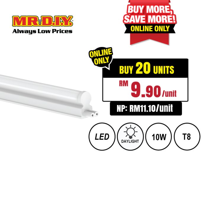 lampu led mr diy