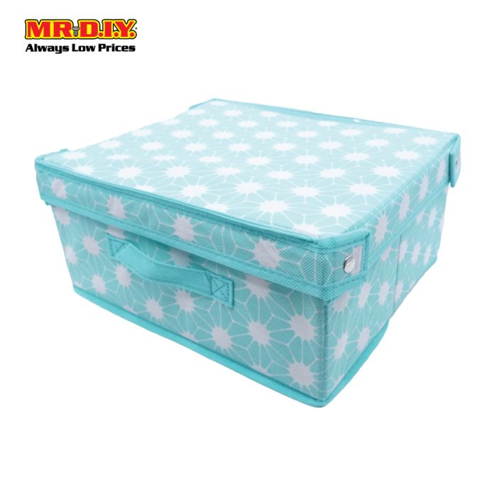 MR.DIY Foldable Non-Woven Storage Box with Lid FS-6106S | MR.DIY