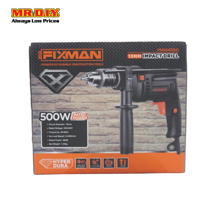 PRO FIXMAN Impact Drill 550W MR.DIY