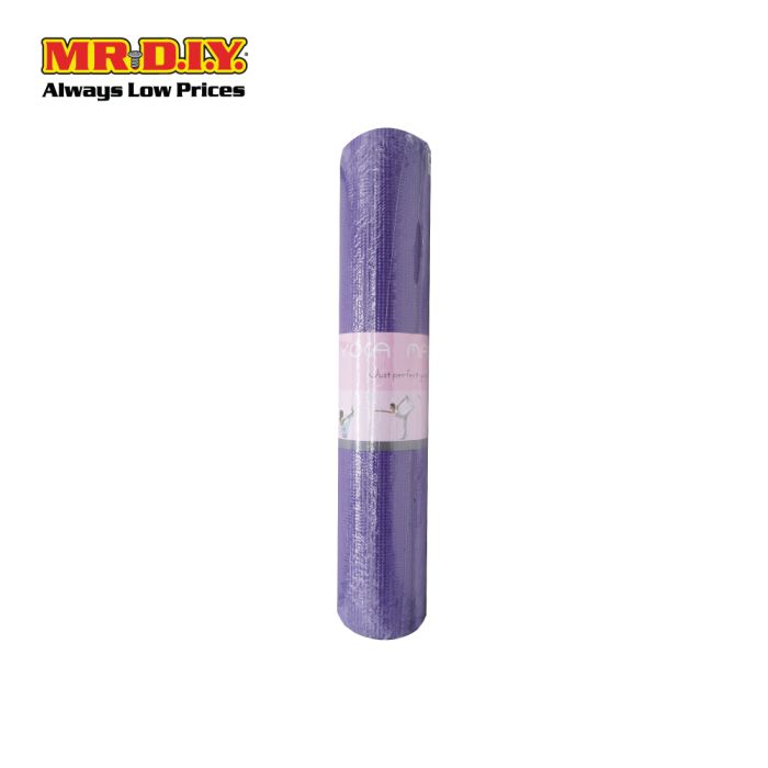 MR.DIY) PVC Yoga Mat 0.6mm (173 x 61cm)