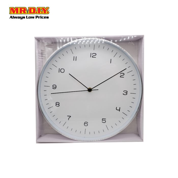 Aluminium Wall Clock Modern Design Home Décor EG7757H-YP186 | MR.DIY