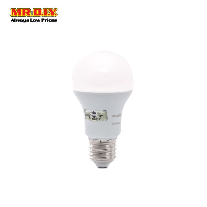 PHILIPS Scene Switch Round Shape LED Bulb Cool and Warm 9.5W | MR.DIY