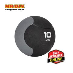 LIVEUP Sports Black Rubber Kettlebell (10KG) LS2044