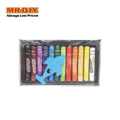 (MR.DIY) Coloring Oil Pastel (12colours)