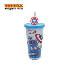 MARVEL Captain America Straw Cup (700ml)