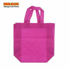 (MR.DIY) Reusable Recycle Medium Shopping Tote Bag Pink