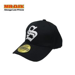 (MR.DIY) Unisex S Letter Embroidered All Seasons Indoor Outdoor Baseball Cap 