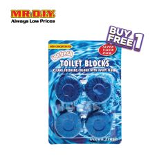 (MR.DIY) Toilet Blocks Ocean Fresh (4pcs)