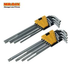 INGCO Hex Key and Torx Key Set (18pcs)