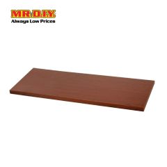 (MR.DIY) Wood Board Pb Decoration 80x19.5x1.5cm (Maroon)