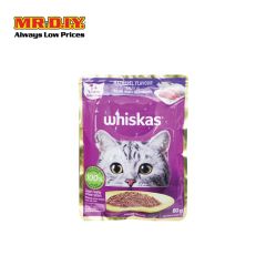 WHISKAS Pouch Fresh Fish Mackerel (85gm)