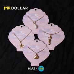 HIAS JEWELLERY Pearl Life Gold Necklace with Pendant (SF,P,SS,SH)