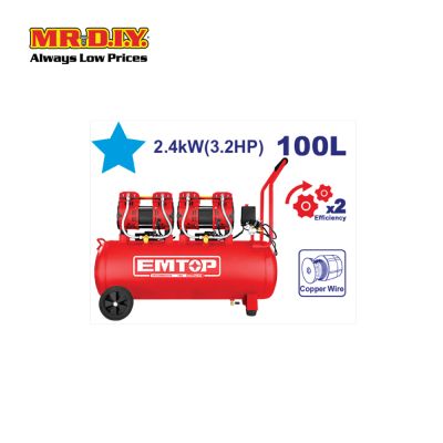 [PRE-ORDER] EMTOP Air compressor 100L - EACPS32102-3