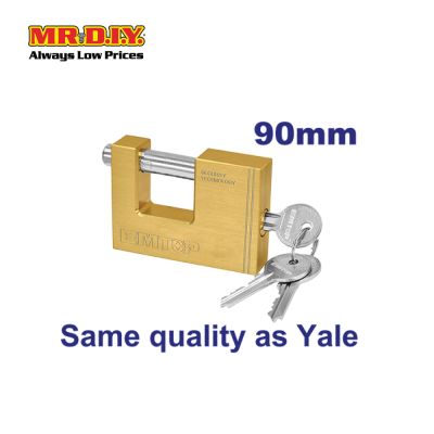 [PRE-ORDER] EMTOP Heavy duty brass block padlock 90mm - EPDKH9001