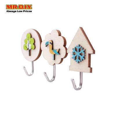 Double Sided Adhesive Wall Hooks – MR HOMES