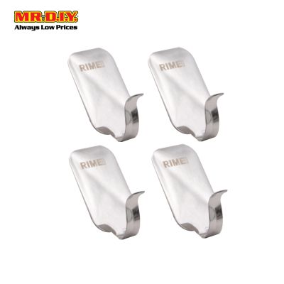 RIMEI Wall Mount Stainless Steel Hooks (3pcs)