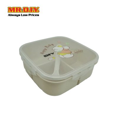 (MR.DIY) Lunch Box (17.5x17.5x7cm)