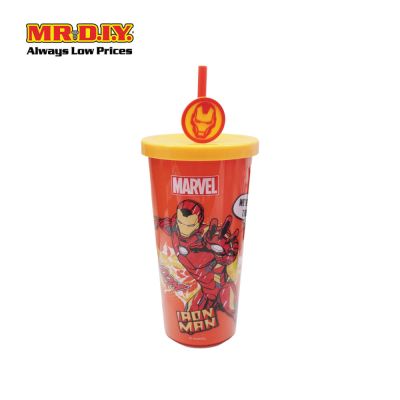 MARVEL Iron Man Straw Cup (700ml)