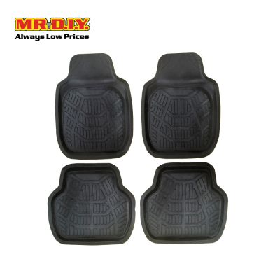 PIC AUTO Deep Tray Car Mat Set (4pcs) (65cm x 52cm x 7cm)