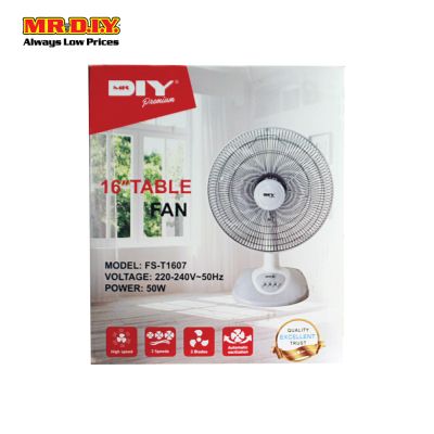 (MR.DIY) 16&#039;&#039; Table Fan FS-T1607