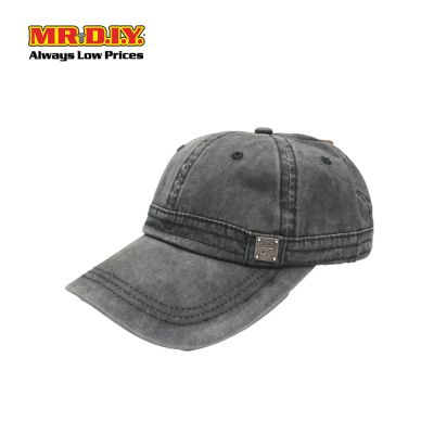 (MR DIY) Adjustable Vintage Cotton Baseball Hat ( 19 x 27 x 12 cm )