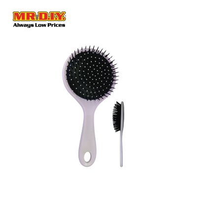 (MR.DIY) Patterned Plastic Hair Brush (22cm x 10cm x 3cm)