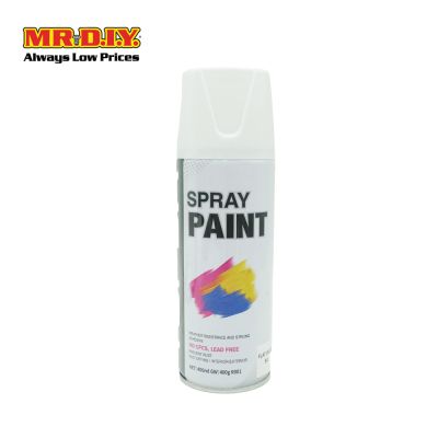 (MR.DIY) Spray Paint Flat White No.64 (400ml)