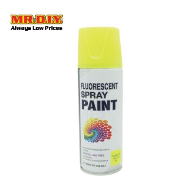 (MR.DIY) TOPDA Spray Paint Fluorescent Yellow #56 (400ml)