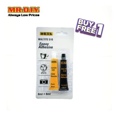 WALTEK Epoxy Adhesive Glue With Resin and Hardener W510 (8ml+8ml)