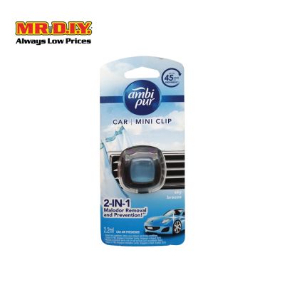 Ambi Pur Car Air Freshener Mini Clip Sky Breeze (2.2ml)