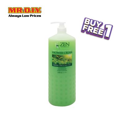 ZEN Green Tea &amp; Aloe Vera Body Wash - 2.1 Liter (Extra Free 100ml)