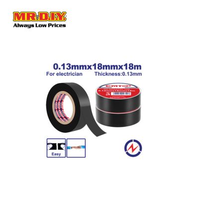 [PRE-ORDER] EMTOP PVC insulating tape 18m - EPNT1104
