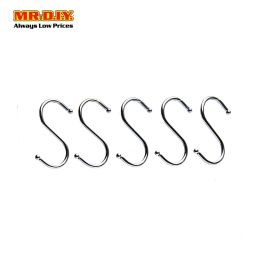 Stainless Steel S Hooks (5 pieces) | MR.DIY