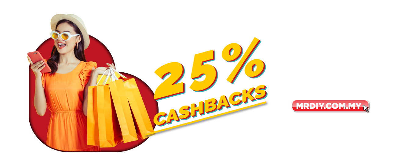 25 Cashback Mania Online Campaign Sale Mr Diy