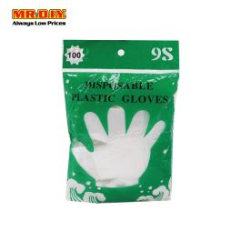 9s Disposable Plastic Gloves 100pcs Mr Diy