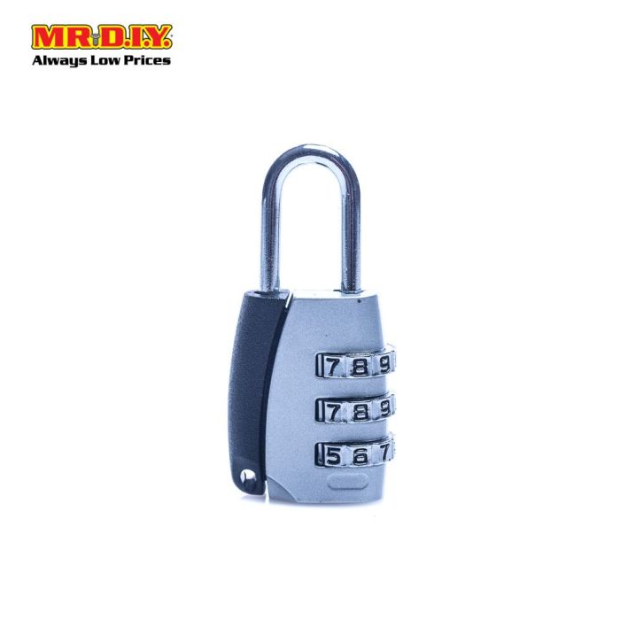 combination travel padlock