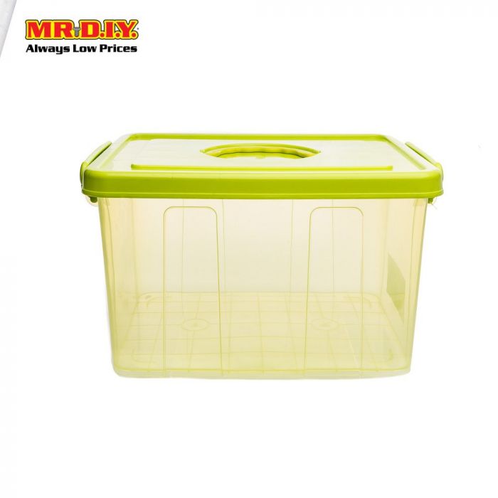 low plastic storage box