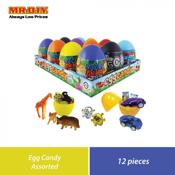 egg candy with toy